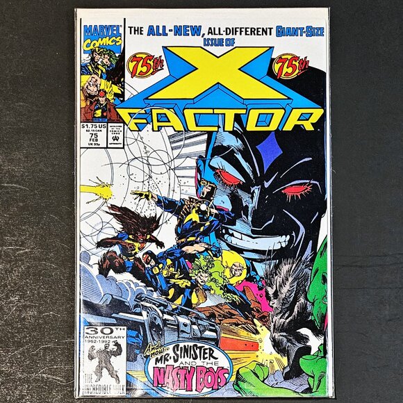 X-Factor #69, #71, #75, #81 Vol. 1 - 4 Book Lot 🔑 issue (1990) - Picture 5 of 11